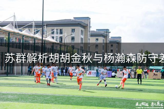 苏群解析胡胡金秋与杨瀚森防守差异：护筐能力成关键